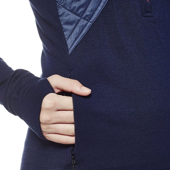 Icebreaker MerinoLOFT™ Ellipse LS Half Zip Size S - Picture 11 of 14